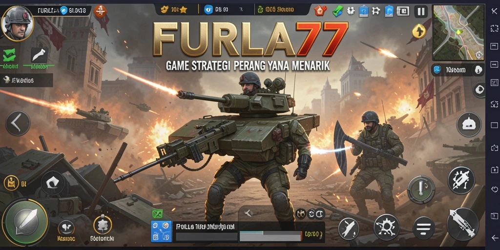 Tampilan gameplay FURLA77 yang seru dan strategis.