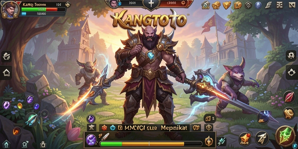 Screenshot gameplay KANGTOTO menampilkan aksi seru dan grafis yang memukau.