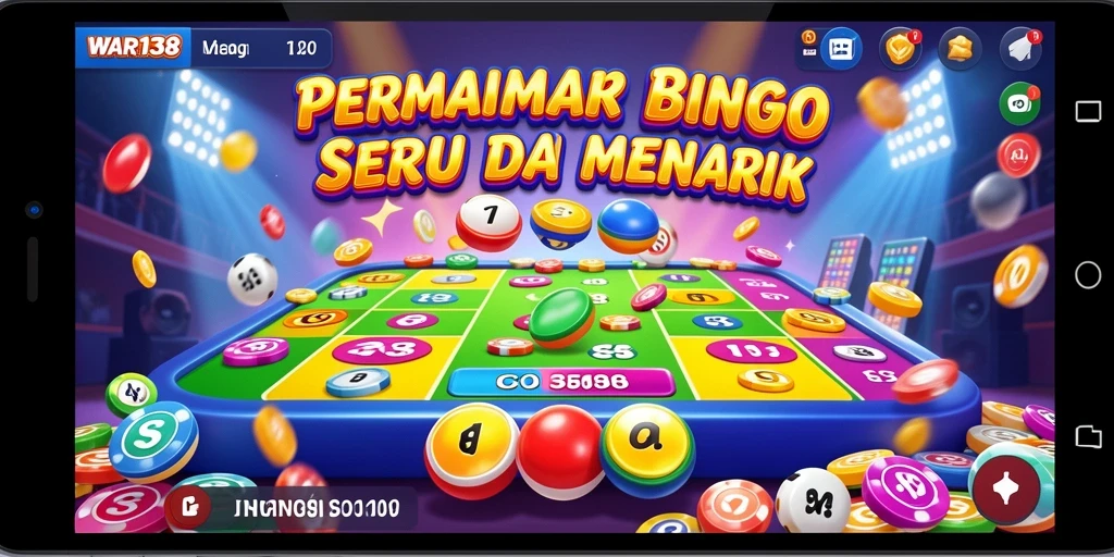Tampilan menarik gameplay Bingo WAR138 dengan banyak interaksi.